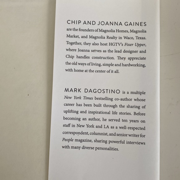 The Magnolia Story Chip and Joanna Gaines Hardcover Book - Picture 9 of 10